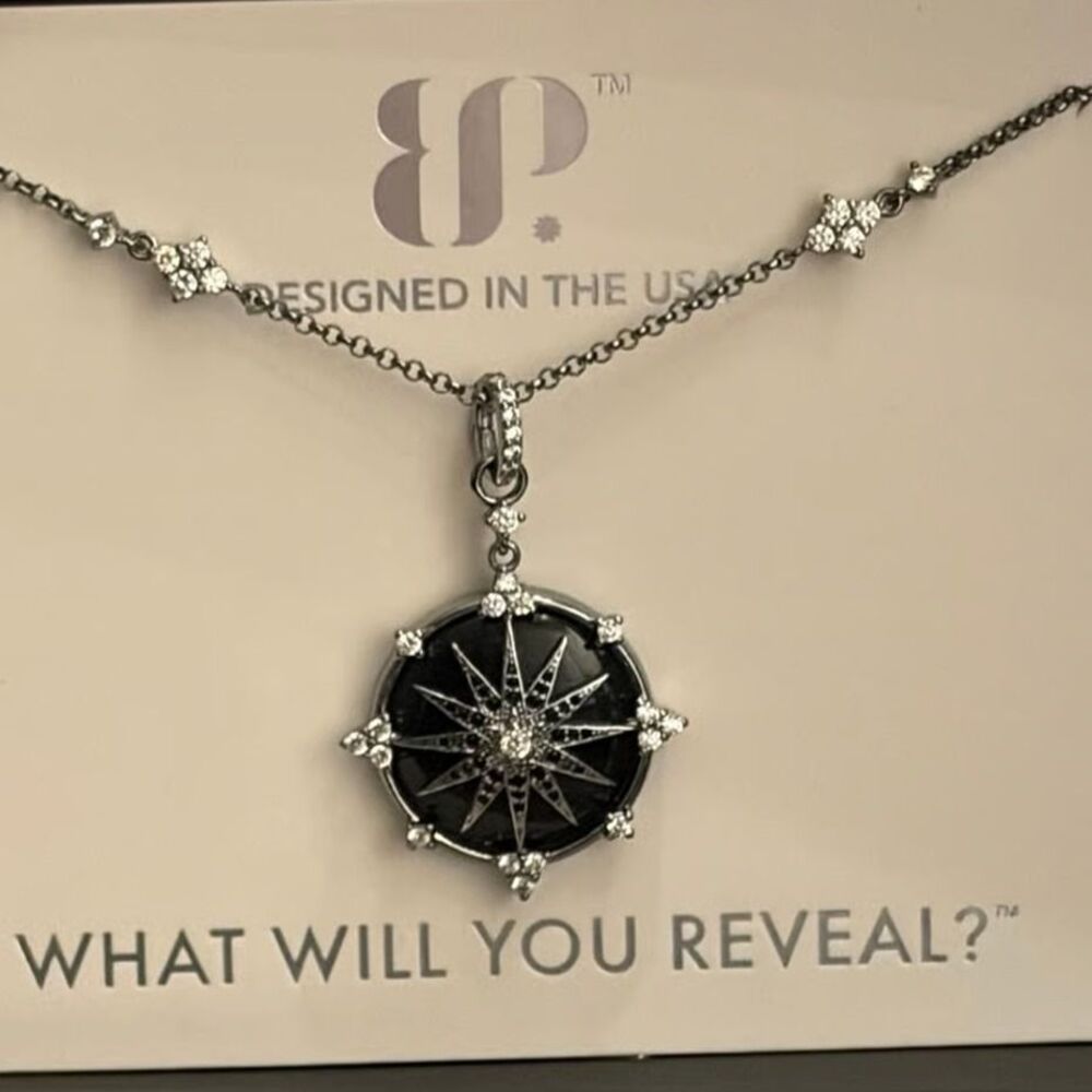 Obsidian BP Necklace Cosmic Navigator